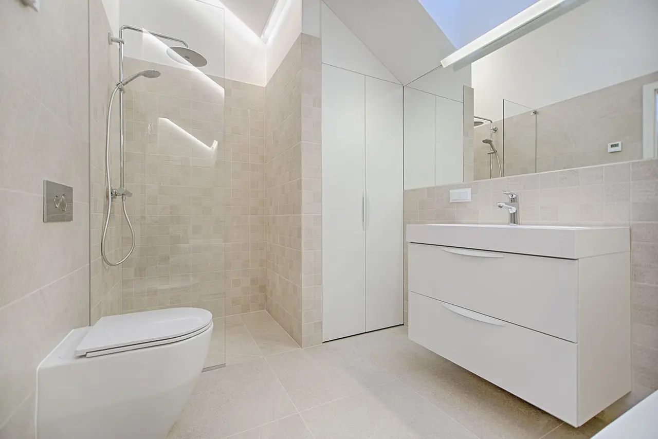 Bright and clean modern living space